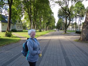 Morning walk in Druskininkai
