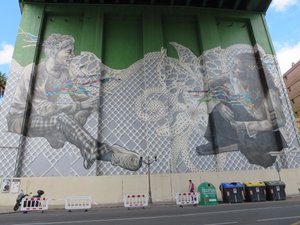Mural in Bilbao