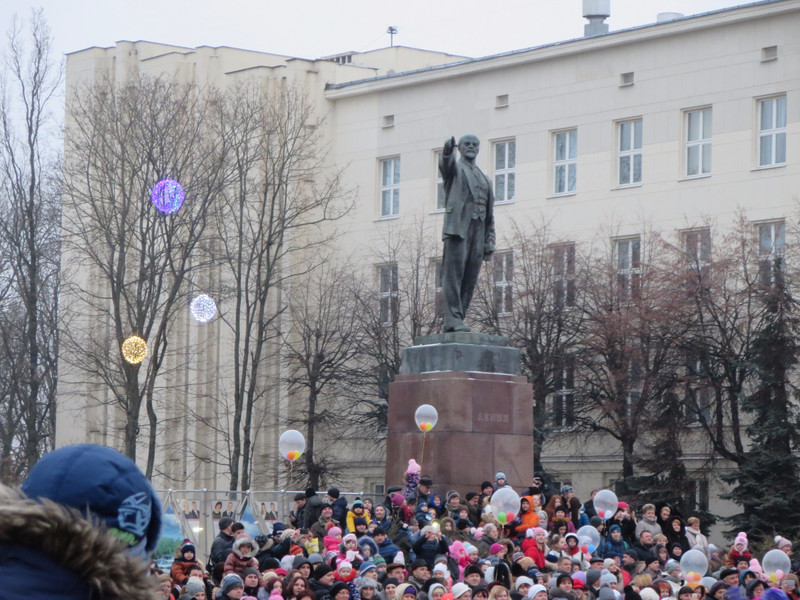 Brest, Belarus Lenin Statue