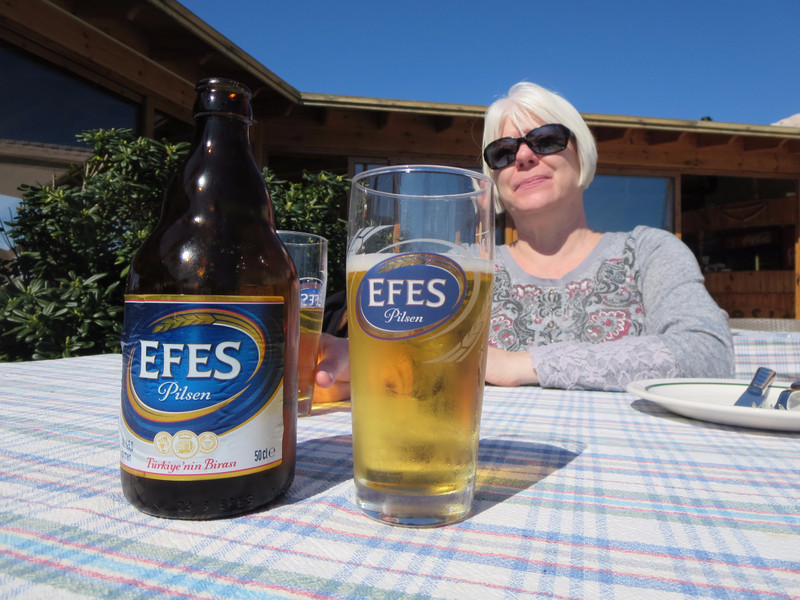 Cold, refreshing Efes