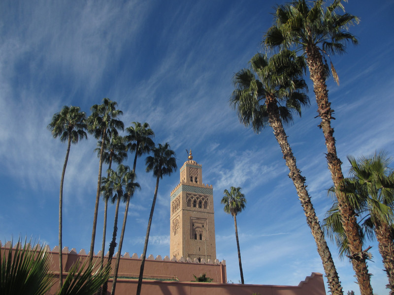 Minaret in Marrakech