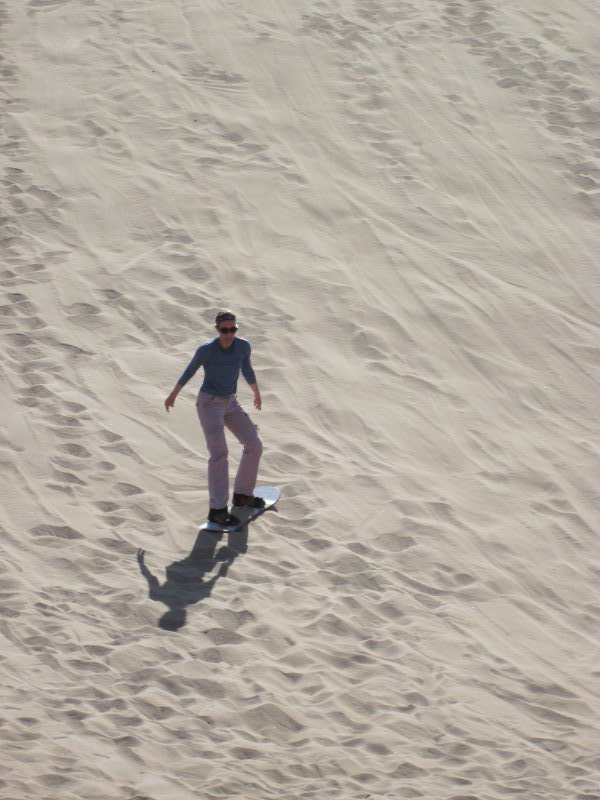 Sandboarding in Ica