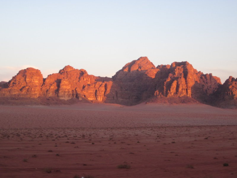 Wadi Rum sunrise