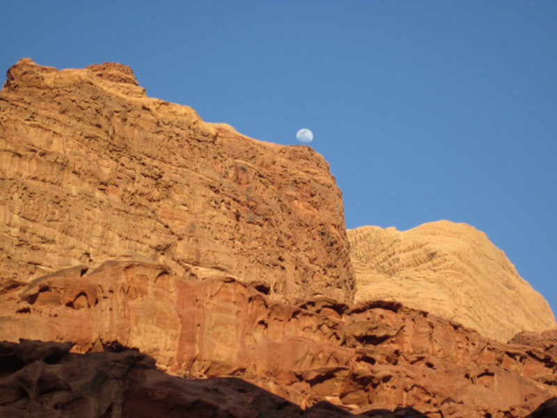 Moonrise in Wadi Rum