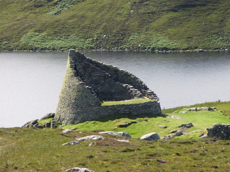 Broch = Iron Age era stone structure