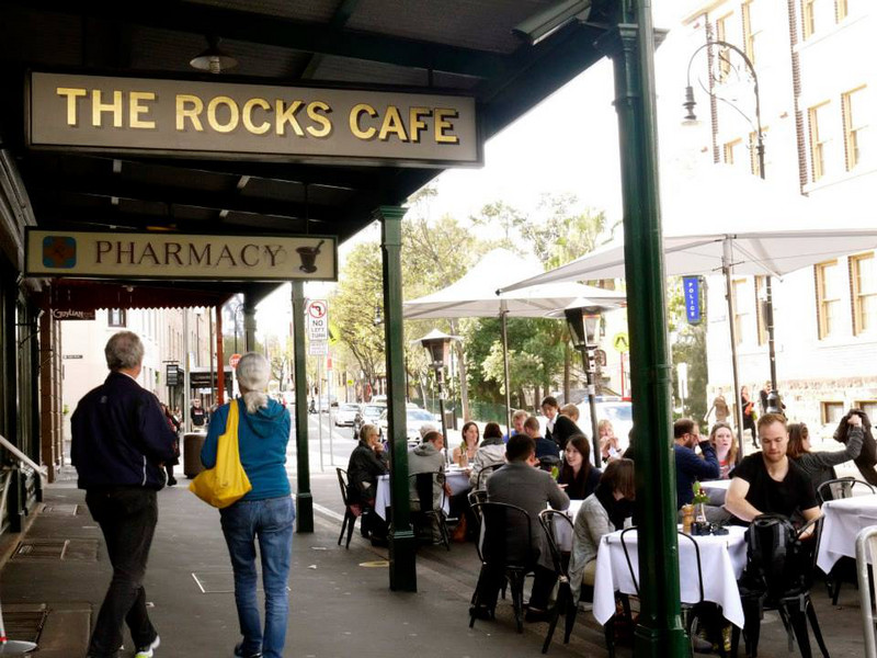Yes...The Rocks Café 