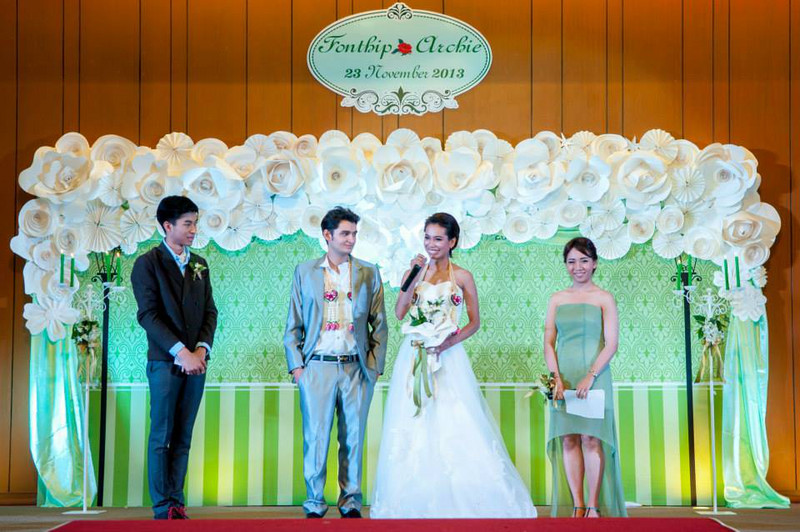 Thai wedding ceremony