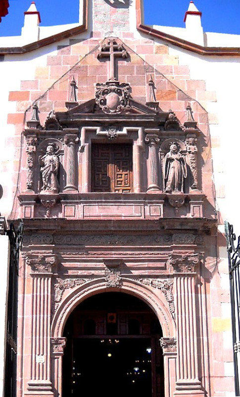 Main entrance of the church