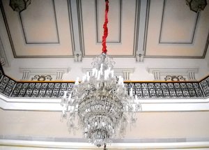 Impressive chandeliers