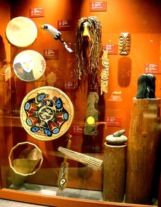 Traditional craft exhibits