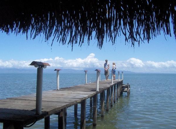 Lake Isabal in eastern Guatemala