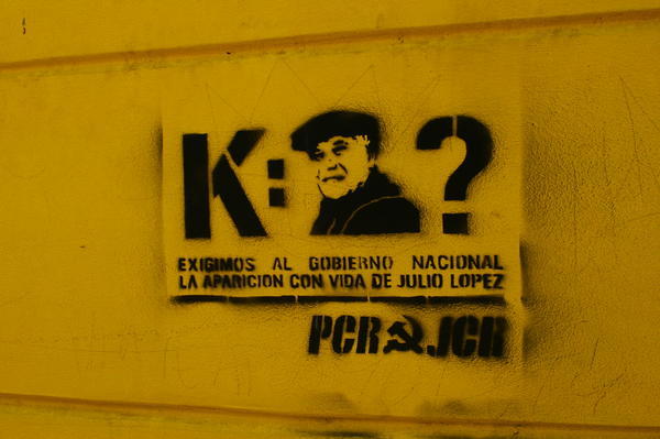 Stencil Graffti in Rosario