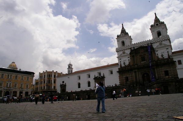 Quito - Another city another old spanish colonial square