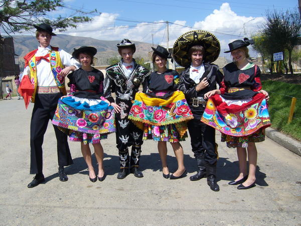 Dress ups in Huancayo