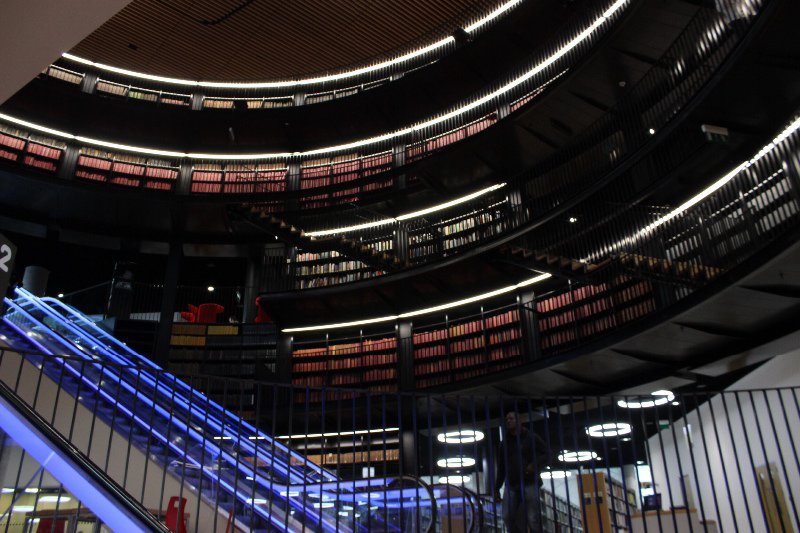Birmingham Library - or the Starship Enterprise.