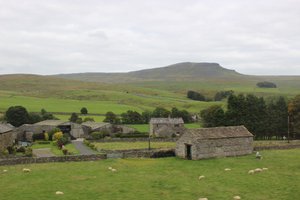 Yorkshire Dales with Penhy Gent in the background