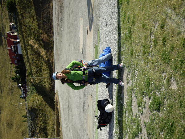 Me before my 750m high paraglide