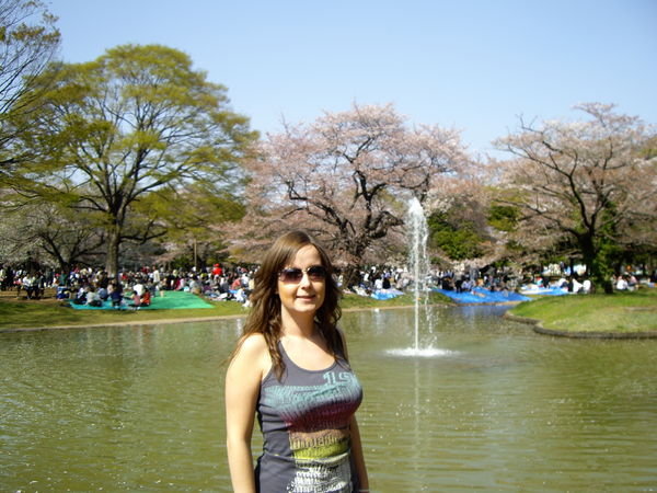 Chilling in Tokyo Gardens