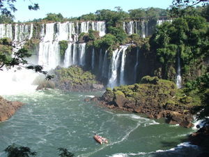 The Iguacu Falls