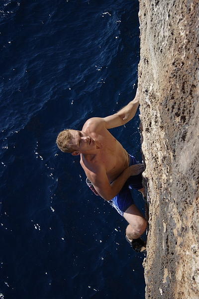 Andrew Climbing