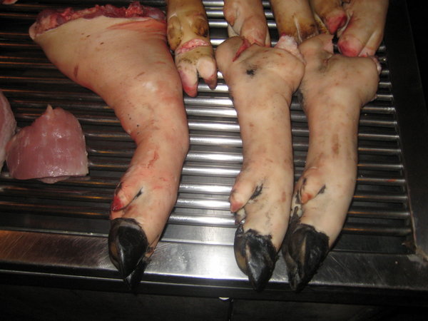pigs feet are for ... 