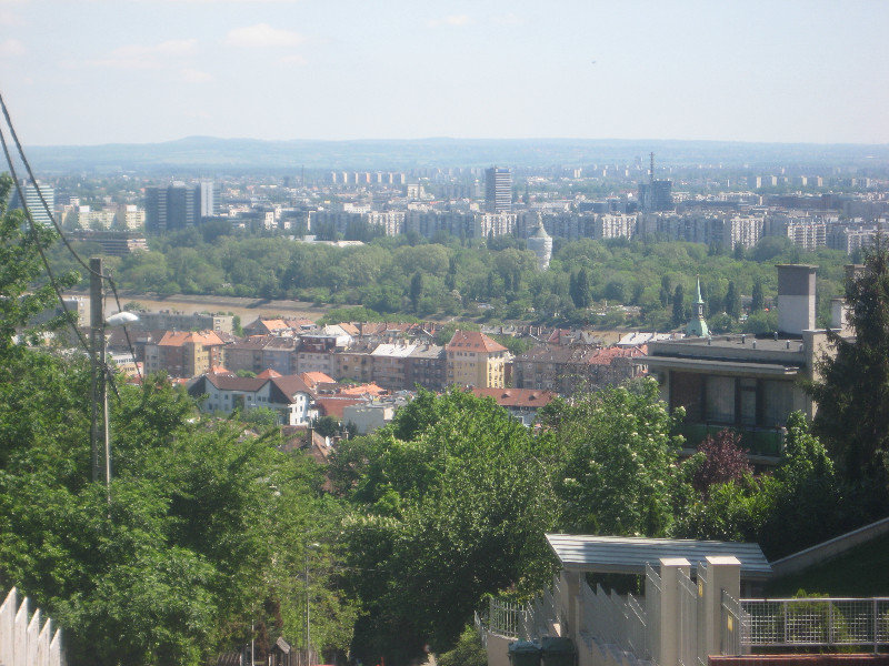 view from the Castle District