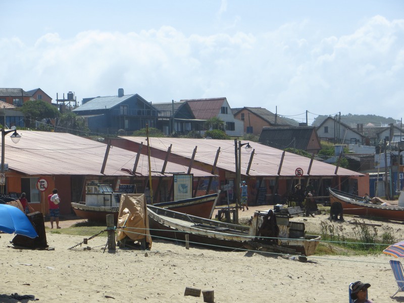 Fishing village of Punta de Diablo