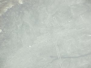 Nazca Lines - The Hummingbird