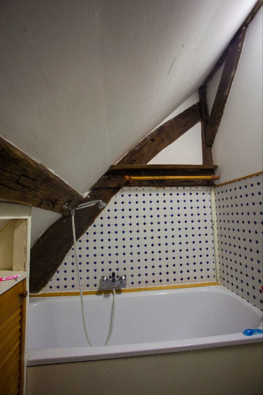  The shower in the cottage