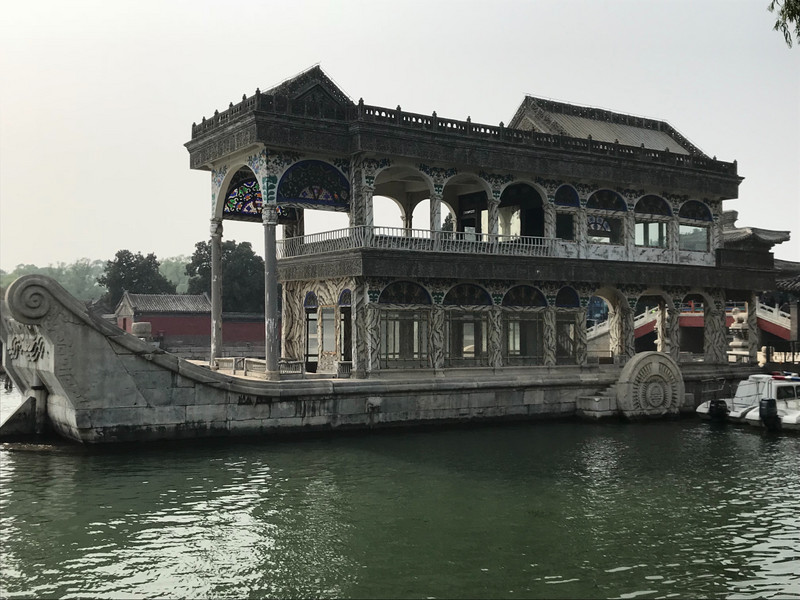 The Stone Boat in the Summer Palace grounds