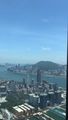 We went to the top of the world’s 10th highest building, the International Commerce Centre, to see HK from a different perspective 