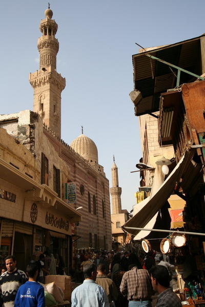 A scene from Islamic Cairo