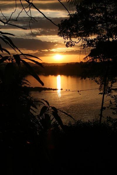Sunrise over Lake Tana