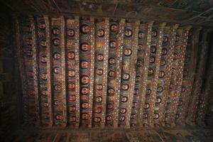 View of the Debra Berhan Selasie ceiling