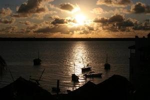 Sunrise at Lamu