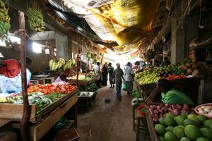 Market in Lamu