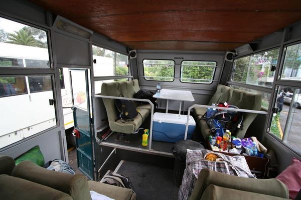 Interior of the truck 2