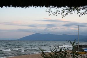 View of Lake Malawi from one of the Campsites