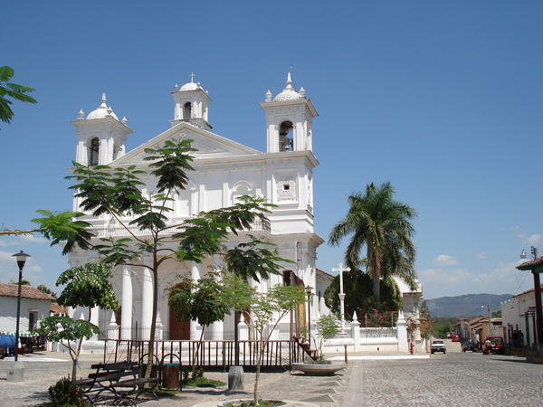 Plaza at Suchitoto, El Salvador