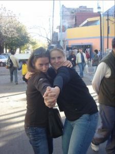 Natalie and Jen in Buenos Aires!