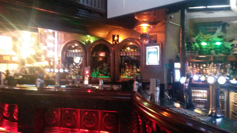 The inside of the world famous Frankenstein pub