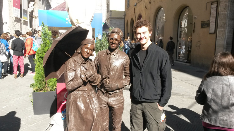 I found some chocolate people!