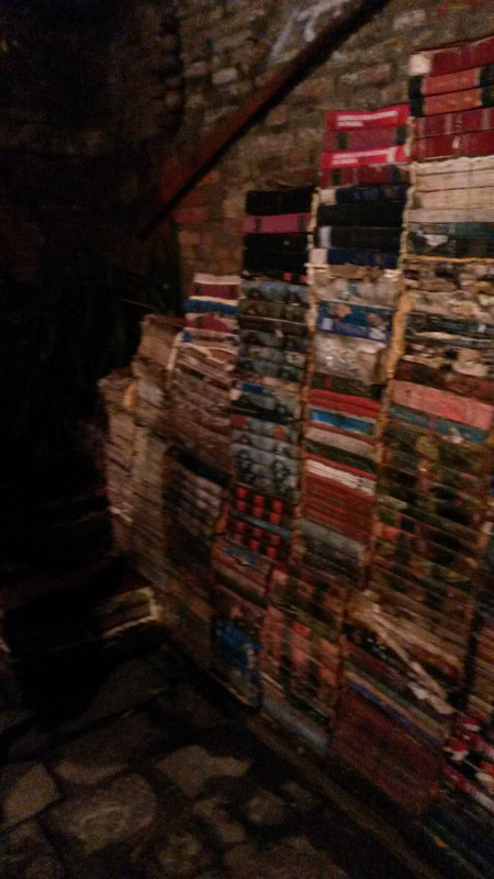 The staircase of ruined books