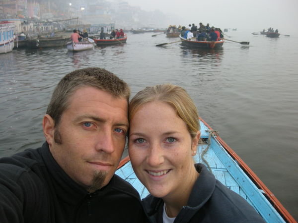 Boat ride down the Ganges 
