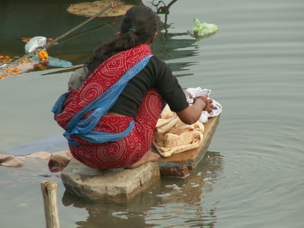 Clothes washing - Ganges