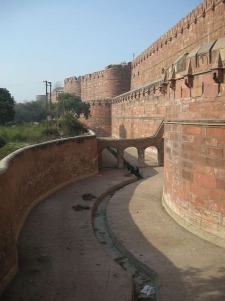 Agra Fort Moat