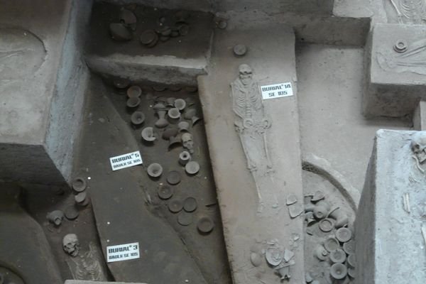 Archaelogical site at Ban Prasat