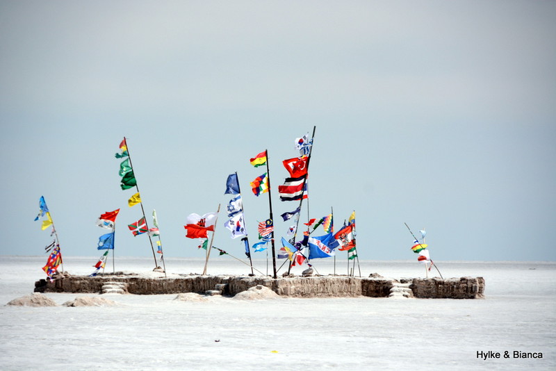 Flags in the flats