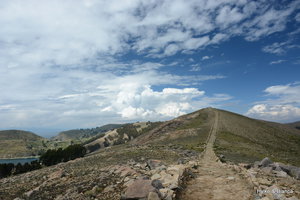Following an Inca road