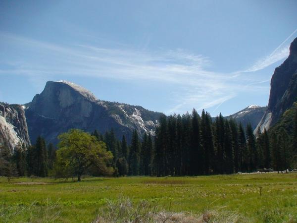 Nede fra Yosemite Valley